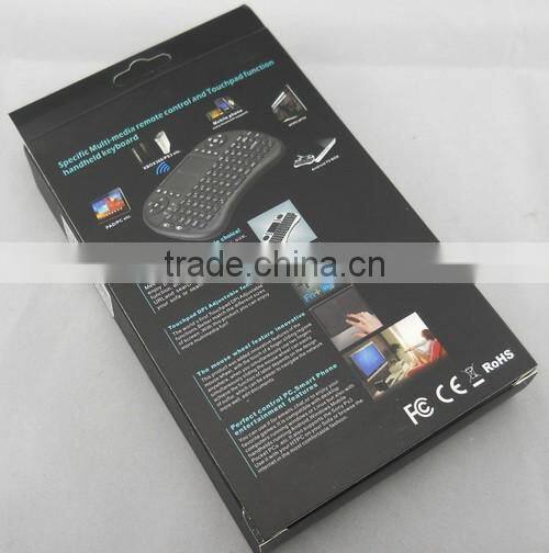 Mini wireless keyboard i8 airmouse remote keyboard for android tv box stick