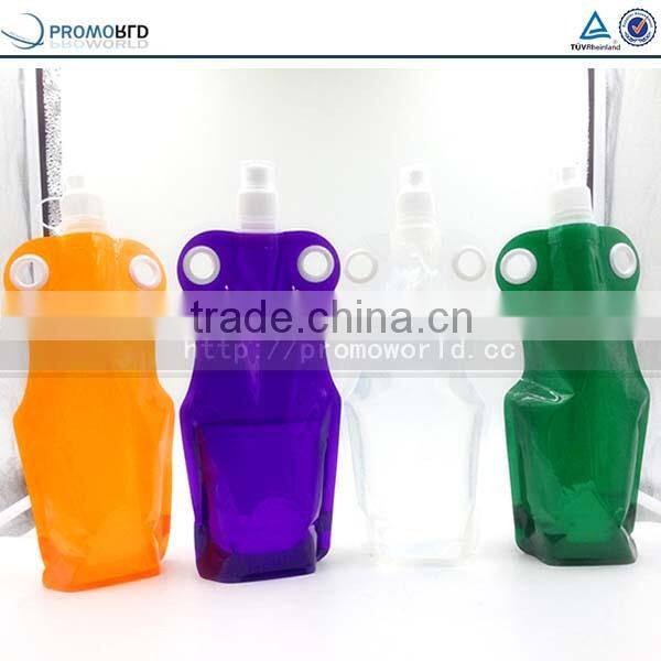 Custom foldable PET plastic bottles