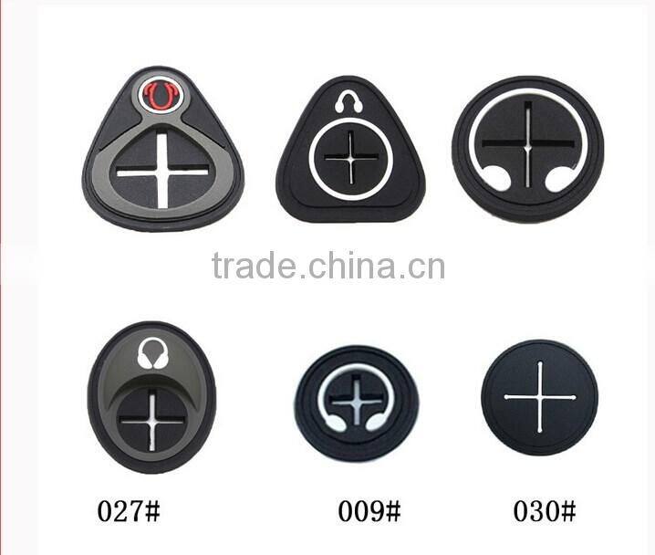 Customer own logo 3d rubber patch for clothing