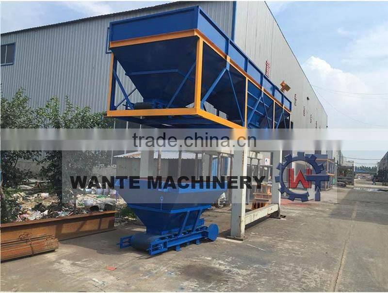 WANTE BRAND best selling hot chinese products QT6-15fully automatic hollow block making machine