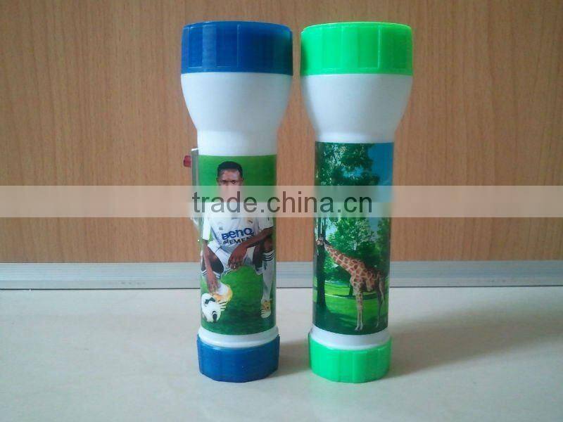 Common plastic torch big head torch