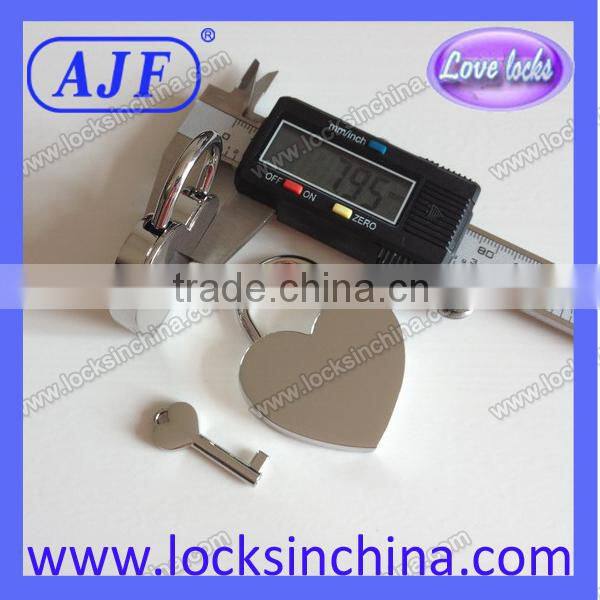 Discount heart shaped lock and key,Pass EN73 test