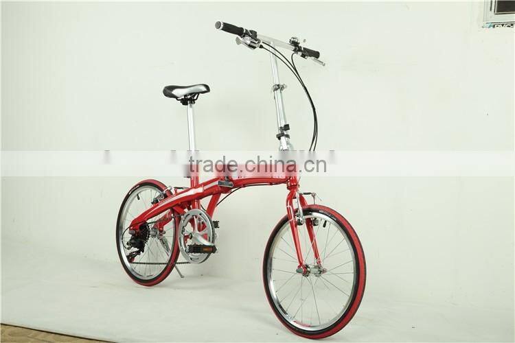 20 size U8 style cheap steel folding bike 20 pocket bike