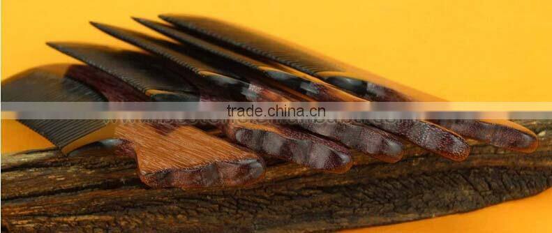 Chinese Hand Crafted OX Horn Wood Comb
