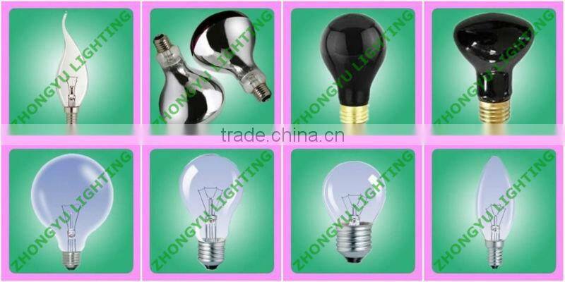R125 Infrared lamps for drying 150W 250W
