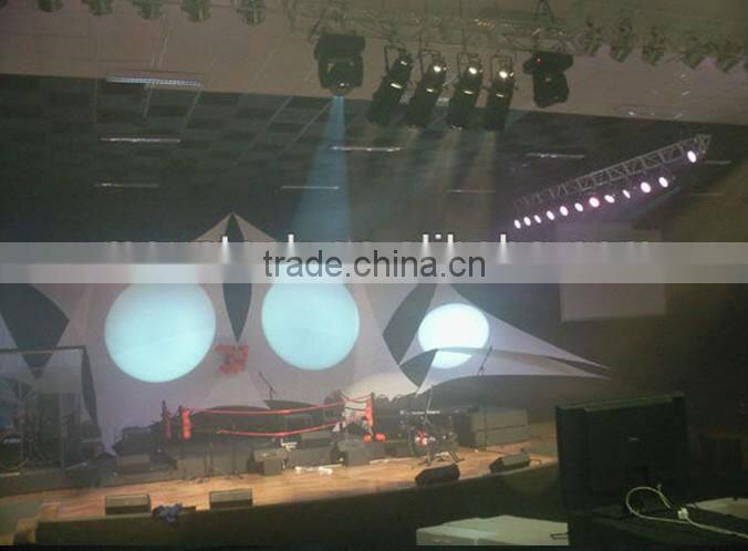 dmx 512 cob led track light high power 200w led aluminum profile light