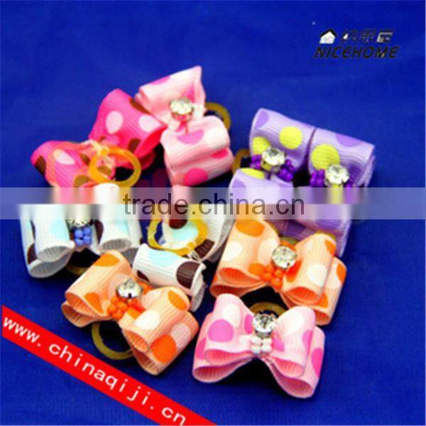 2014 Fashion New Style Colorful for pets bow tie and cummerbund
