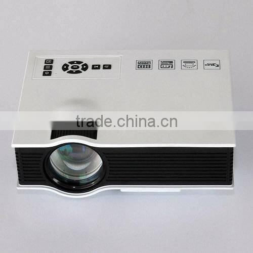 1080P LED Multimedia Mini Projector Home Theater Cinema 800 Lumen AV USB US