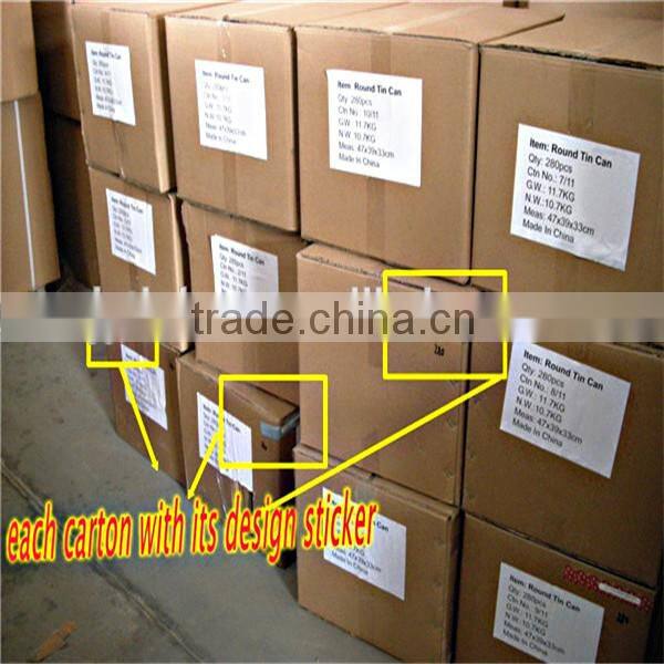 best selling washing powder detergent metal tin box