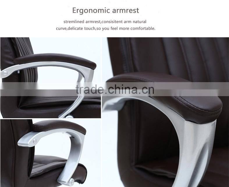 Cheap luxury furniture/black chair/genunie leather office chair