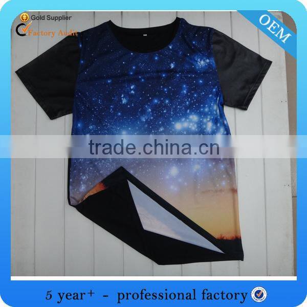 High quality custom printing ladies fashion shirt