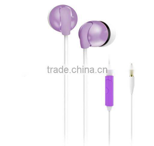 new design in ear phones earbuds headphones with mic