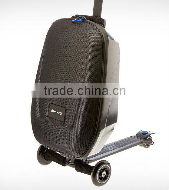 PC/EVA luggage abs luggage scooter luggage
