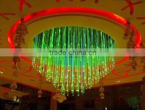 100M/Roll 3mm entirely light fiber optic,side light fiber optic