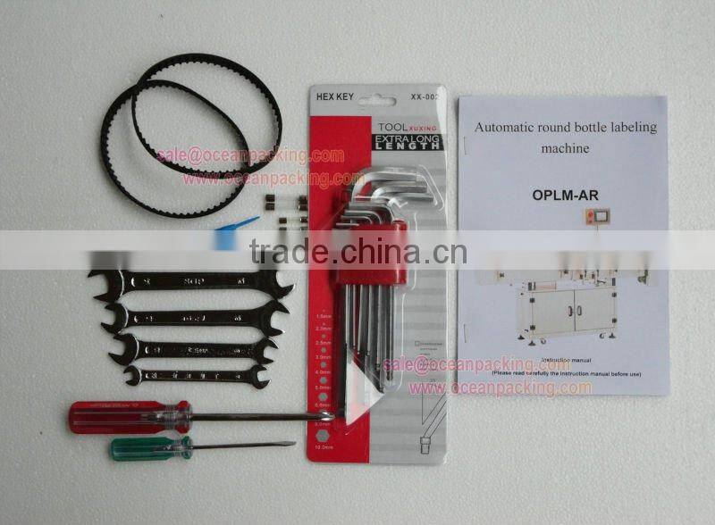 automatic labeling machine for 20-100mm dia. round bottles