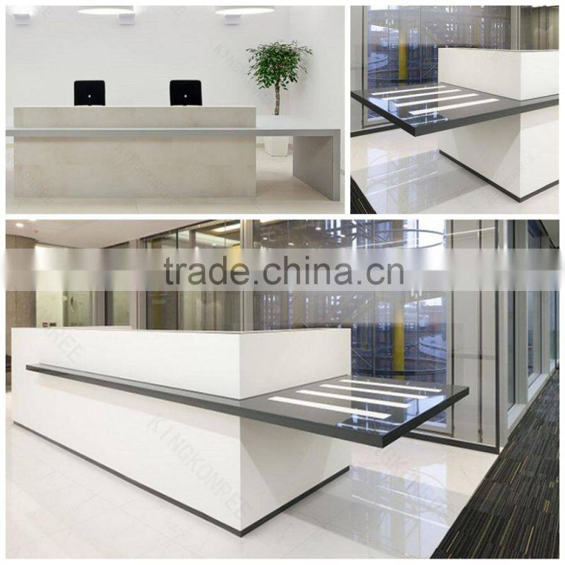 hair salon furniture reception counter standing reception desk