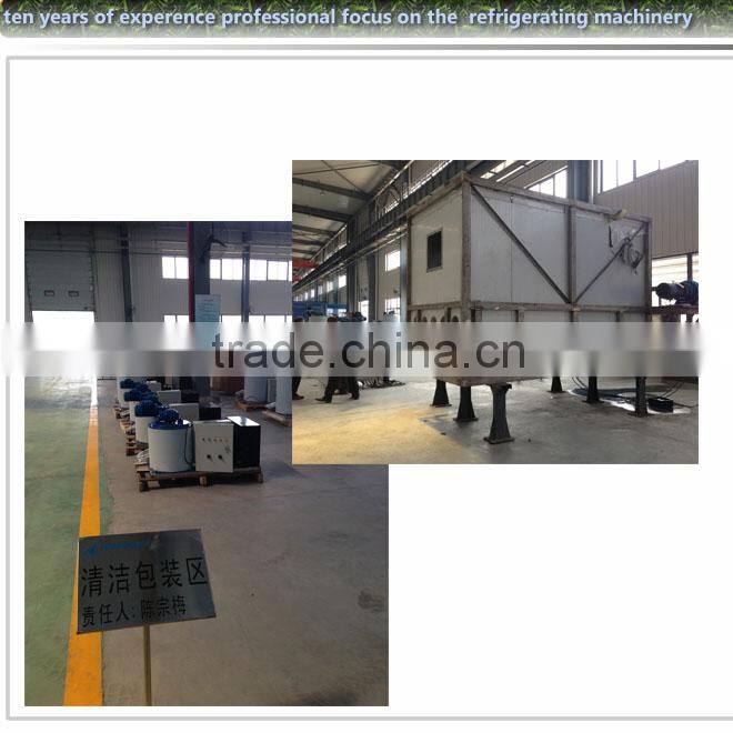 2014hot sell germany Compressor seawater slice ice machine on boat with new tech steady going Professional provider MKK