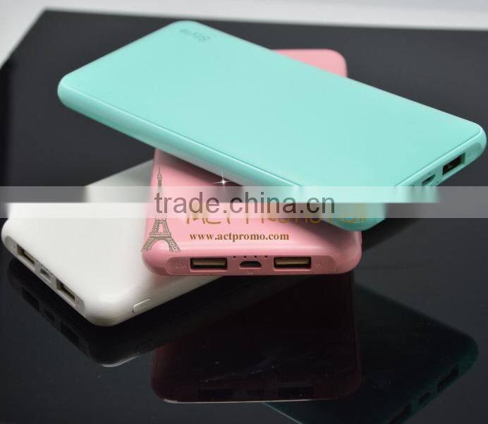 colorful power bank large capacity power bank 10000mah