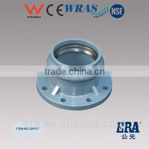 ERA pvc pressure fittings with rubber ring PVC gasket fittings faucet flange