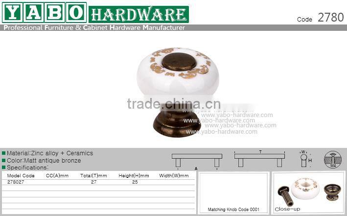 Cabinet hardware accessories desk drawer handle and knobs/ jewelry box knobs