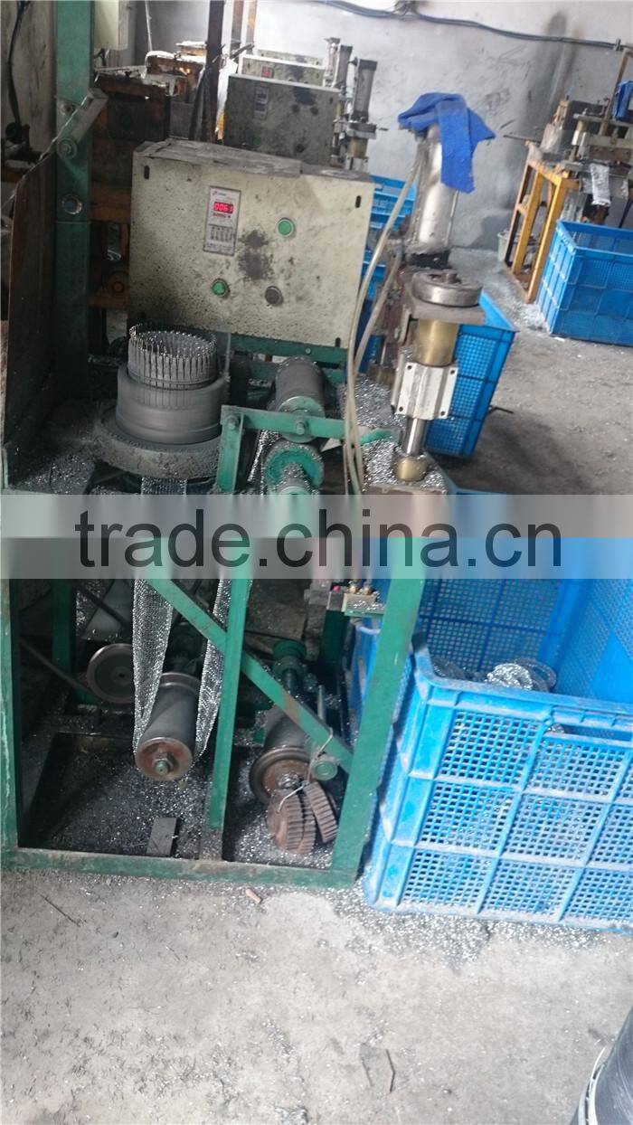 Manufacturer supplier top quality Galvanized mesh scourer/galvanized pot scourer/dish washing scourer