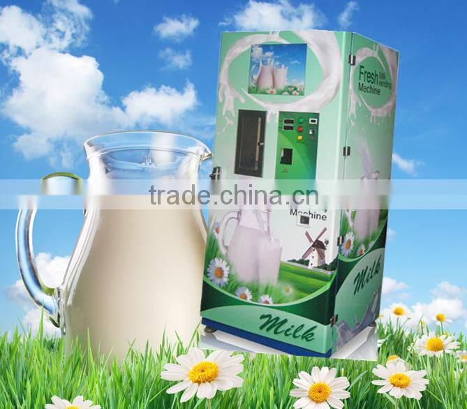 Full Automatic Fresh Milk Vending Machine/ Milk Dispenser Machine For 150L/Milk Atm IC Card And Coins Acceptor