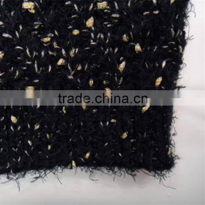 high quality chunky special yarn knitted beanie hat & loop set