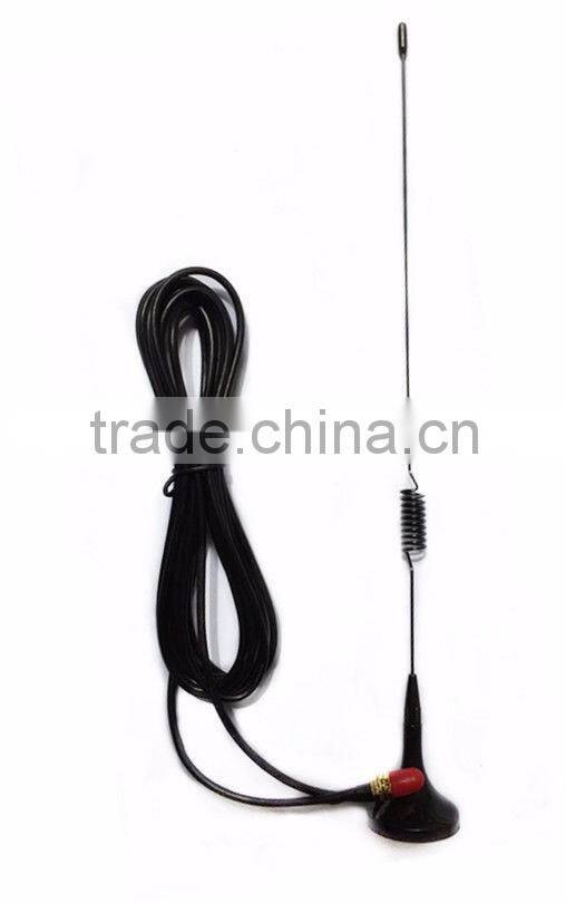 Na-goya UT-102UV 144/430Mhz 2.15dB BNC Magnet 30cm Antenna w/3m Cable for BAOFENG