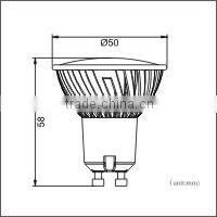 2015 new products 12v/220V 5W/7W SMD spotlight led light gu10 CE ROHS
