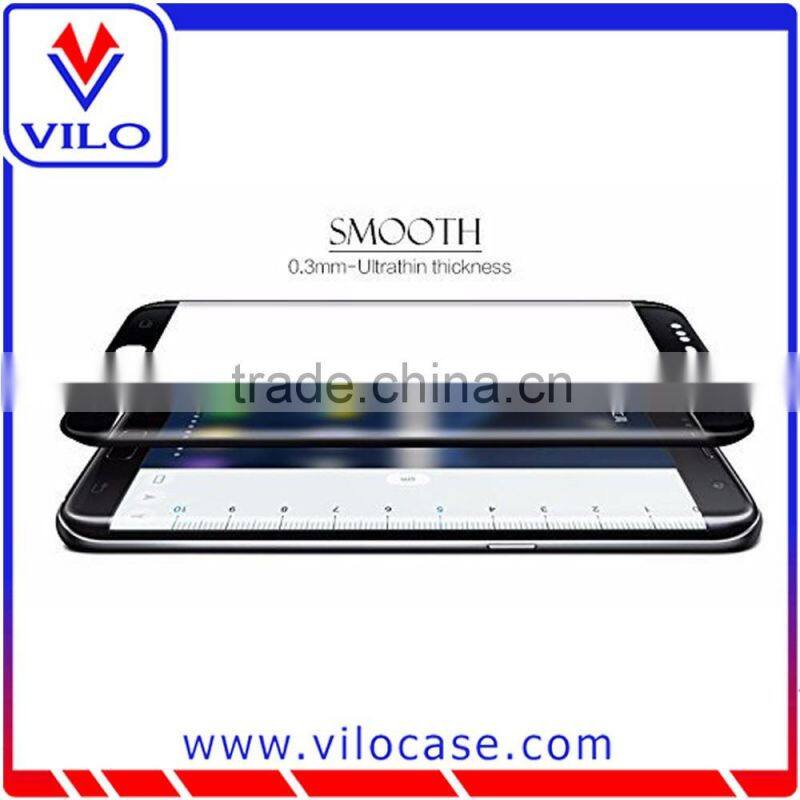 Full Screen Coverage For Samsung Galaxy S7 Edge Screen Protector, Bubble Free For Samsung Galaxy S7 Edge Tempered Glass