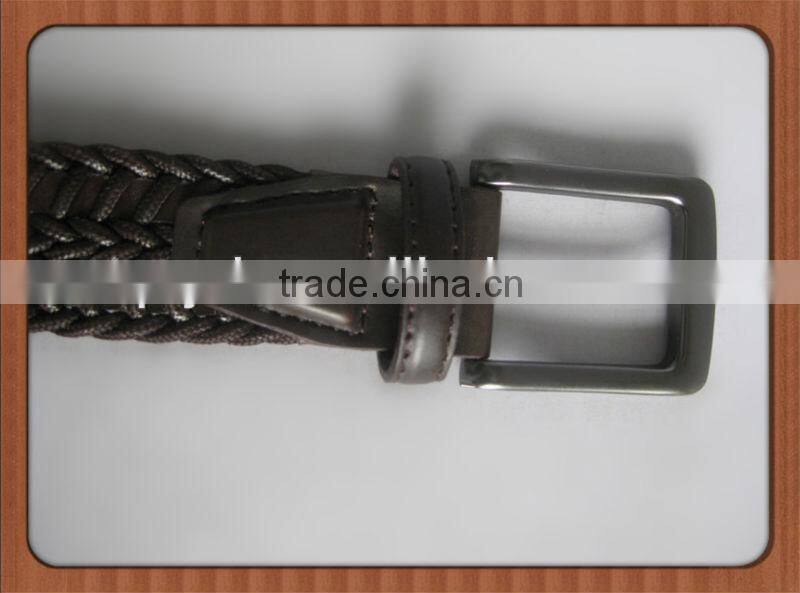 Lady Handmade Cowhide Leather Braided Belt