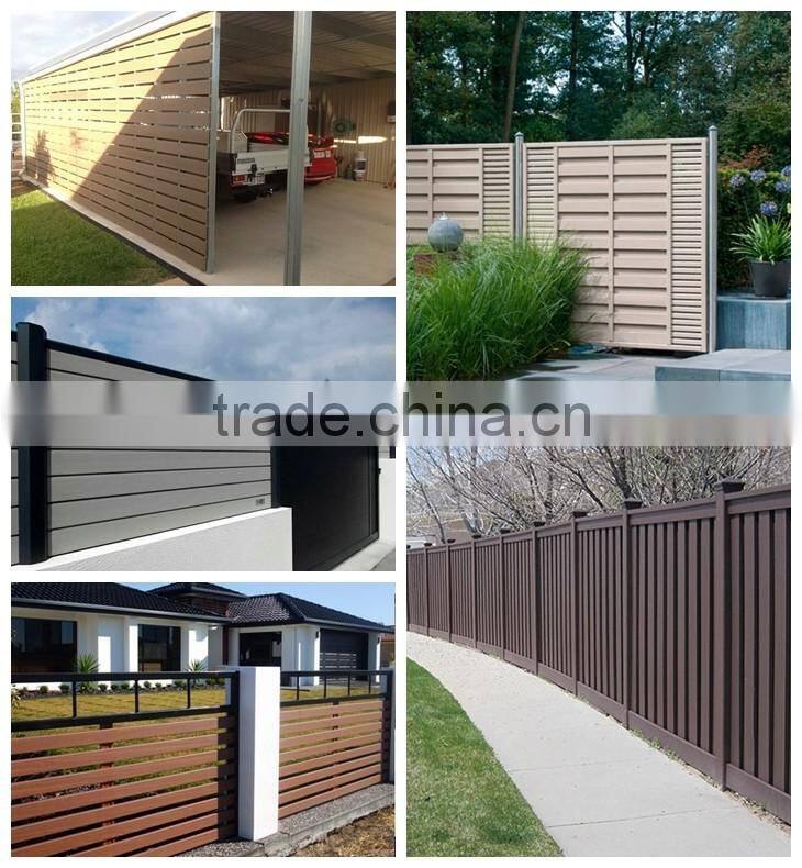 rotproof Top Quality composite picket fencing