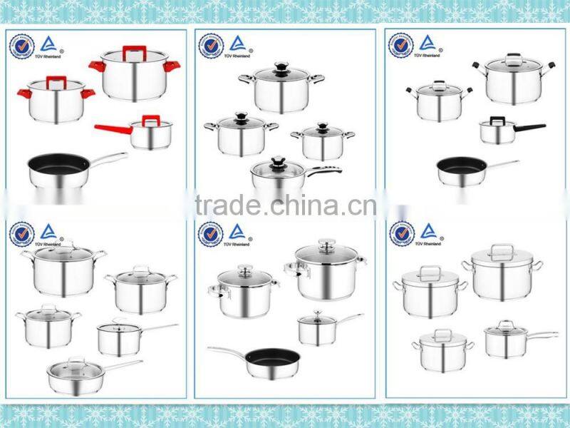 Yongchuang aluminum die casting easy clean pot sets