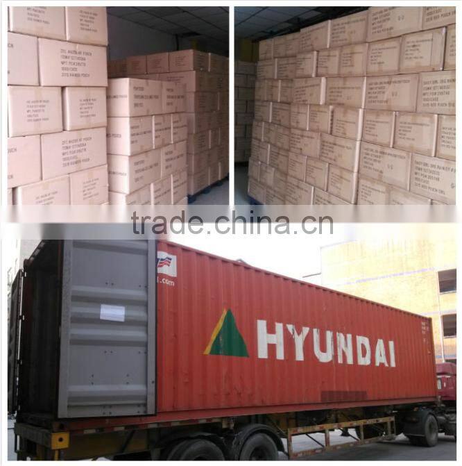 Custom made promotional cheap small slide zip lock plastic pouch bag