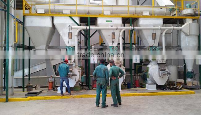complete turn key project grass pellet production line with overseas service supply for sale