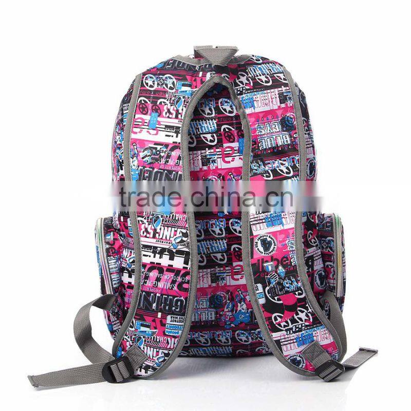 Leisure Travel Nylon Backpacks School Bags Wholesale Bags