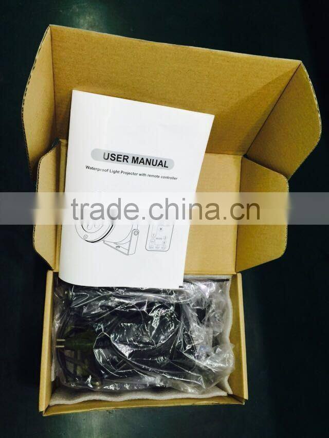 Assorted patterns styles laser walmart christmas lights outdoor IP65 waterproof garden laser lights