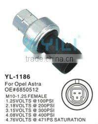 YL-1186 a/c pressure sensor switch for Opel Astra,OE#6850512