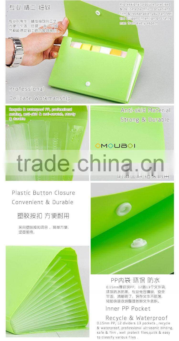 2016 new design custom file folder briefcase