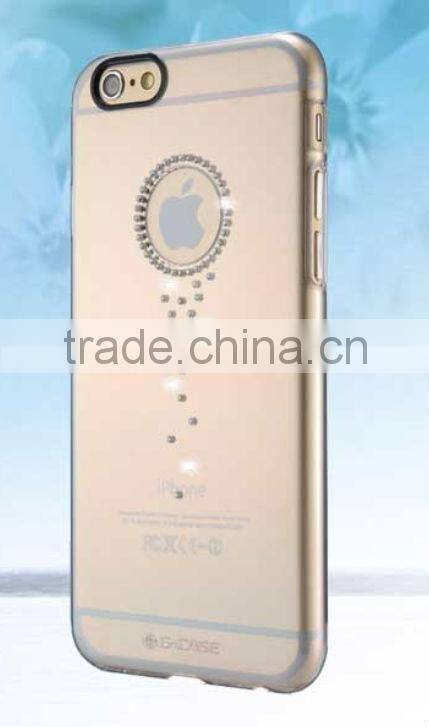 G case diamonds shell case for iphone 6 plus