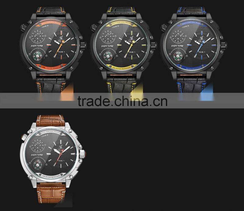 Watch men 2016 online shopping quartz watches bezel japan movt water resistant men sport watch