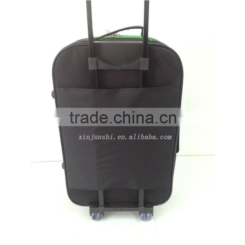 nylon waterproof durable hard trolley case luggage business travel wheeled luggage case for wholesale
