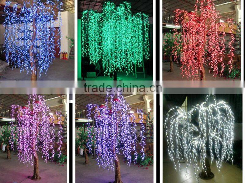 Best Selling Products In America Led Artificial Weeping Willow Party Supply Tree Lights
