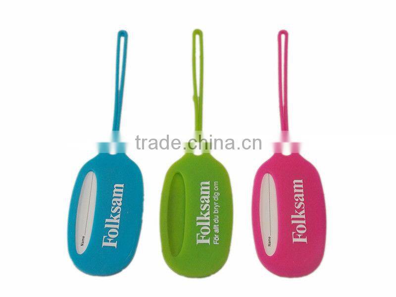 promotion silicone luggage tag