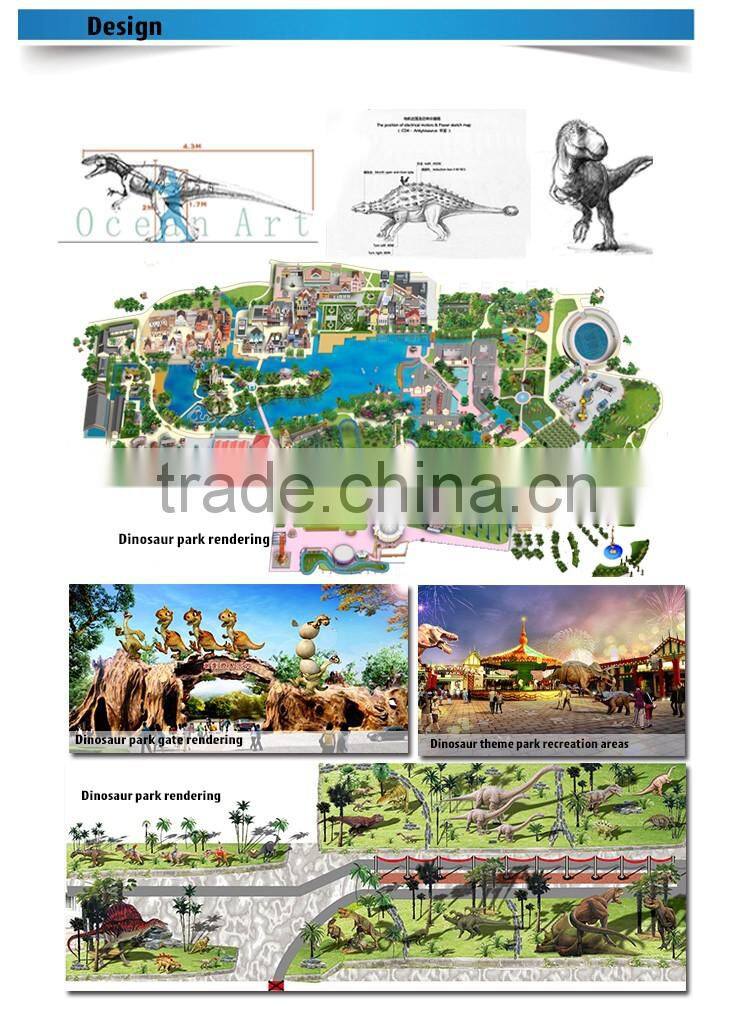 Indoor playground animatronic animal insects