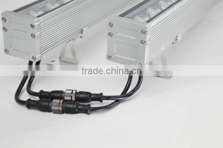 24x1W LED RGB wall washing led light LED wall wash down light IP65