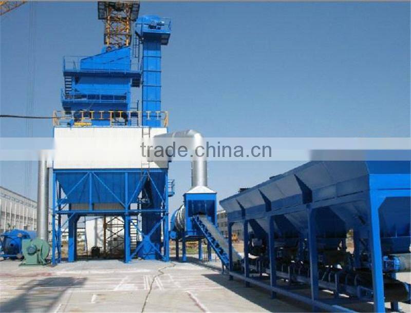 CE ISO Approved LB2000(120-160t/h) stationary asphalt plant, asphalt mixing plant with low cost