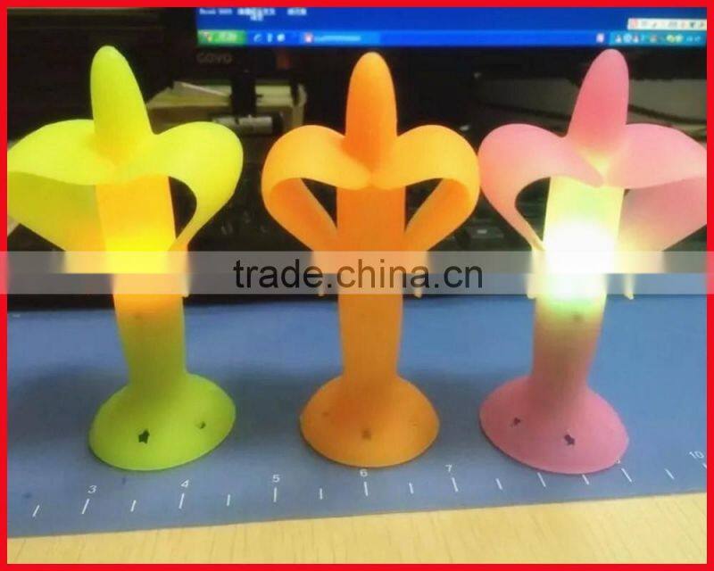 Silicone baby teething toothbrush soft power