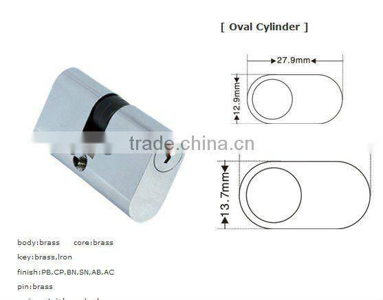 double cylinder lock with computer key