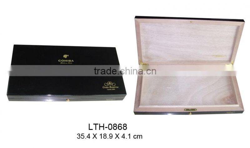 cohiba custom wooden cigar packing box wholesale cigar gift set mini cigar case